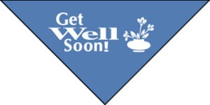 Get Well Soon Bandanna